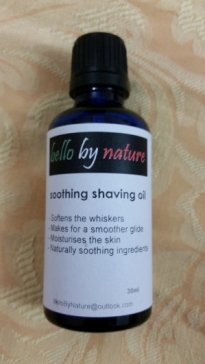 Soothing shaving oil